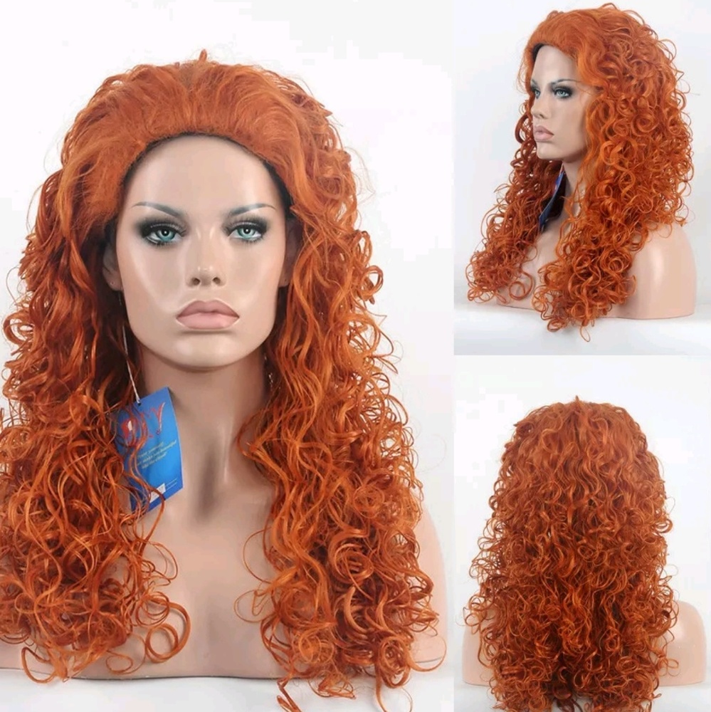 Merida cosplay wig